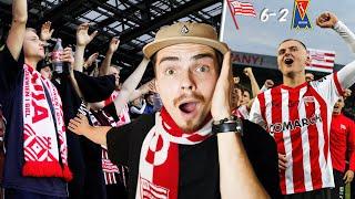 The MOMENT Cracovia Win 6-2 With Motor Lublin!