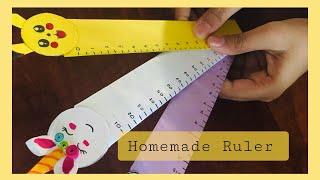 How To Make Simple Ruler At Home