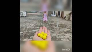 wow center fruit tennis  ball#shorts#trending#ytshorts#yana'sworld