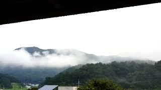 아침 산중턱 구름 힐링 Cloud mount  healing 202008