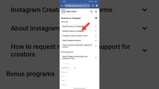 Instagram monetization eligible Bonuses coin  apply #Shorts  Tamil