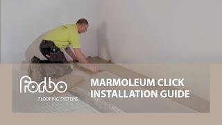 Marmoleum Click - Installation guide | Forbo Flooring Systems