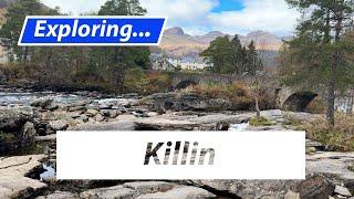 Killin, Scotland, A Drive Through.