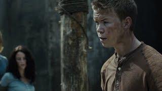 Gally tries to sacrifice Thomas and Teresa to the Grievers [The Maze Runner]