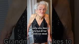 Grandma is always looking for new friends ️ #grandma #fashion #confidence