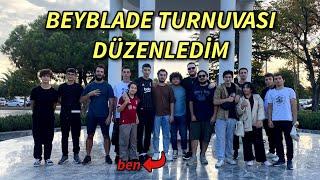 BEYBLADE TURNUVASI DÜZENLEDİM | HEM VLOG HEM KAPIŞMALAR | ÖDÜL DE VAR..