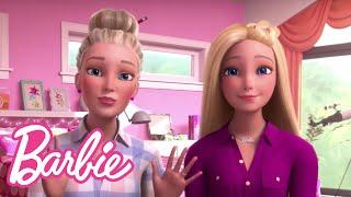 @Barbie | Fun & Easy Holiday DIY with MY MOM! | Barbie Vlogs