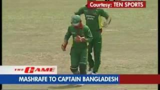 Mashrafe to captain Bangladesh