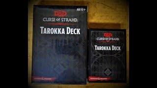 Curse of Strahd Tarokka Deck 2017 and 2018 Comparison