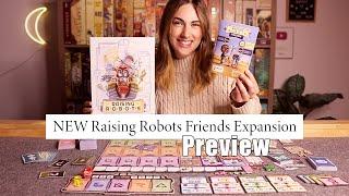 NEW Raising Robots Friends Expansion Preview!