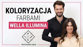 Koloryzacja farbami Wella Illumina | Trena x Przystanek Cięcie 