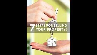 7 steps for selling your property!