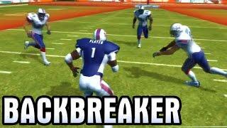 BIG JUKE COLLISIONS! - BACKBREAKER Tackle Alley Gameplay (2/2)