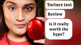 Review, torture test of Tirtir red cushion foundation