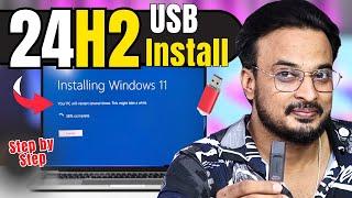 Download & Install Windows 11 24H2 using Bootable USB (Supported & Unsupported Hardware)