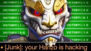 "Arrge is HARDSTUCK Diamond with BUFFED Hanzo"