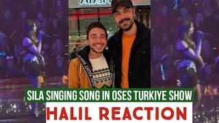 Sila Turkoglu Singing Song in Oses Turkiye Show !Halil Ibrahim Ceyhan Reaction