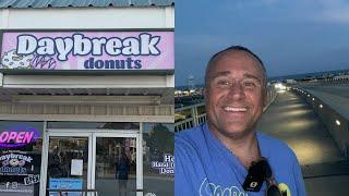 My Perfect Evening At Surf City NC | Daybreak Donuts Review & Surf City Bridge Walk