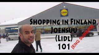 Shopping in Finland, Joensuu (Lidl) التسوق في فنلندا