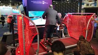 US Ski Team Approved Ski and Snowboard Simulator, CES 2020 [4K]