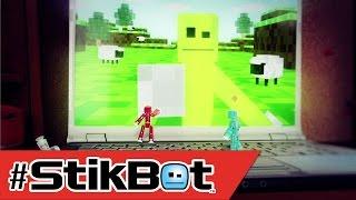 Stikbot vs Minecraft