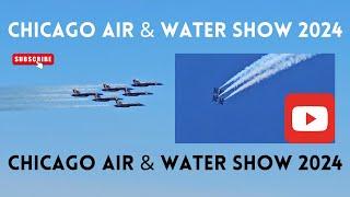 Chicago Air and Water Show 2024 | Chicago City | Blue Angels in Chicago | F16 Air Craft | Chicago |