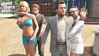 FRANKLIN FINDS OUT MICHAEL AND HIS FAMILY STILL ALIVE IN GTA 5!!! (GTA 5 Mods)