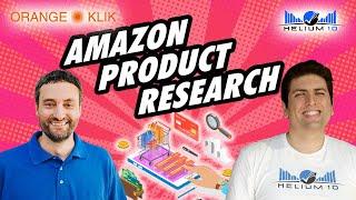 Amazon Product Research and Validation - Workshop Part 1/6 with Helium 10