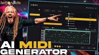 AI MIDI Generator  Lemonaide (App and Plugin Bridge)