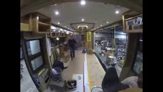 Tiffin Allegro Bus 45LP Build Time Lapse -  Complete Full Build