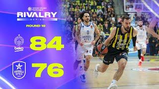 GUDURIC DOMINATES Istanbul Derby | Fenerbahce - Anadolu Efes | BASKETBALL HIGHLIGHTS R19 2024-25