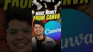 Make Upto 1.5 Lakh Per Month Using Canva!  #sidehustle #makingmoneyonline #makemoneyfromhome