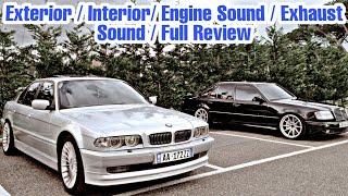 V12 BMW 750i E38 - V8 Mercedes W124 E500 M113 Swapped