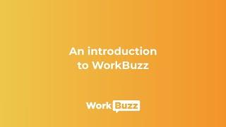 An introduction to WorkBuzz