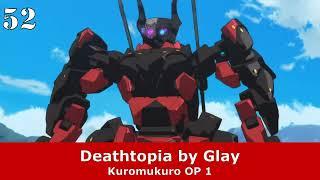 Top 100 Mecha Anime Openings