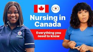 Nursing in Canada : Everything You Need to Know with @NurseOfela