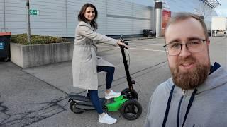 Camping E-Roller 2025: Scuddy Faltscooter bis 45 kmh