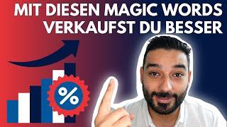 Mit diesen MAGIC WORDS 200% mehr Umsatz machen! Verkaufstipps vom Vertriebsprofi - Marketing Natives