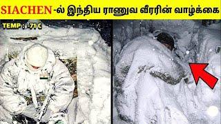 இந்திய ராணுவ வீரர்களின் வாழ்க்கை | Life Of Indian Army In Siachen  #tamilamazingfacts #live #shorts