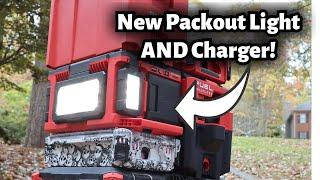 New Milwaukee Packout Light and Charger!! 3000 Lumens.