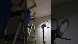 Basement Remodel Chronicles Part 2: Ceiling Tile Installation Magic | Branson Handyman Services