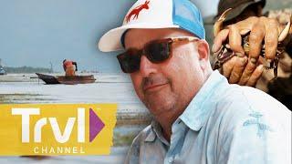 Traditional Maya Fishing in Guatemala | Bizarre Foods with Andrew Zimmern | Travel Channel