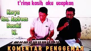 KOMENTAR PENGGEMAR  @rdandreasbasukiw   #laguciptaansendiri