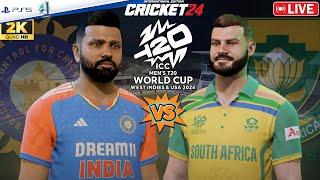 India vs South Africa | T20 World Cup Warm-Up | Cricket 24 | maXKeyYT