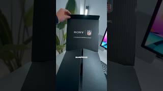 Unboxing a care package from Sony x NFL￼