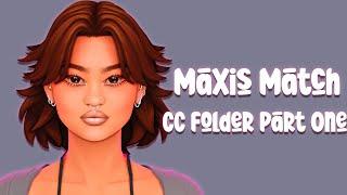 Sims 4| (SHS) Hair CC Folder (Maxis Match) TSR