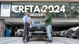 CRETA 2024 TOP MODEL CAR DELIVERY | SAURABH BHATIJA | 4K | BAGGA LINK HYUNDAI | PHOTOETH STUDIO