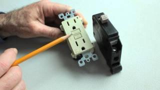 Using GFI or Circuit Breaker as an Electrical Tester