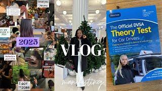 Vlog: 2025 Vision Board that works- Manifesting, I passed my UK Driving Test, Office Christmas party