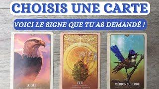 VOICI LE SIGNE QUE TU AS DEMANDE ️ CHOISIS UNE CARTE